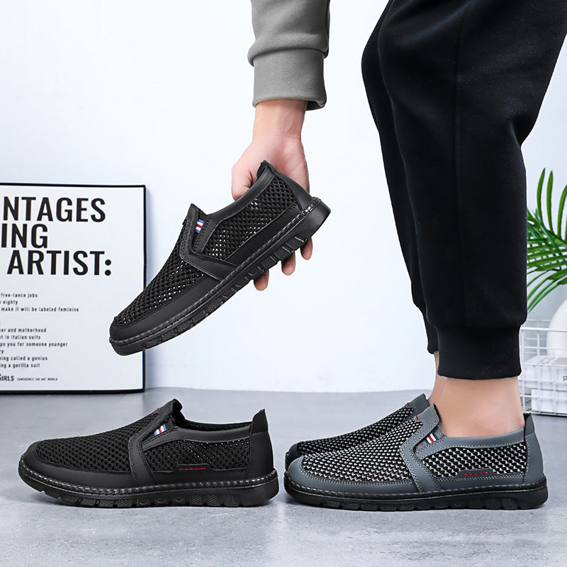 Damen Atmungsaktive und flexible Slip-On Sneakers EB