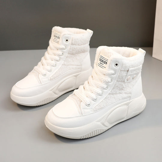 Damen High-Top Sneakers mit isolierendem Innenfutter und rutschfester Sohle EB