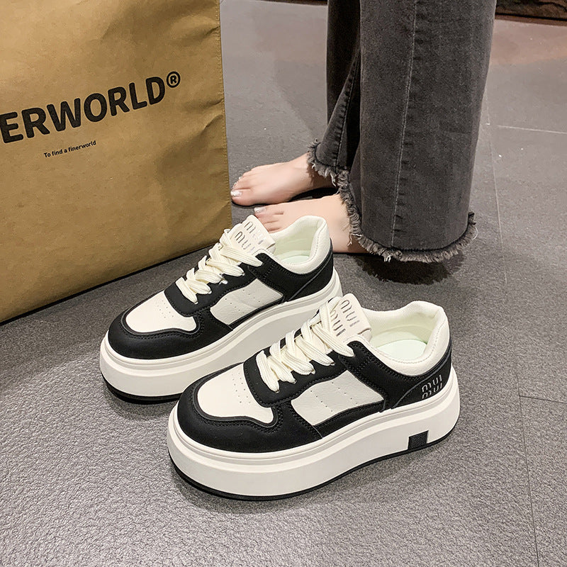 Damen Plateau-Sneaker mit ergonomischer Sohle und atmungsaktivem Obermaterial EB