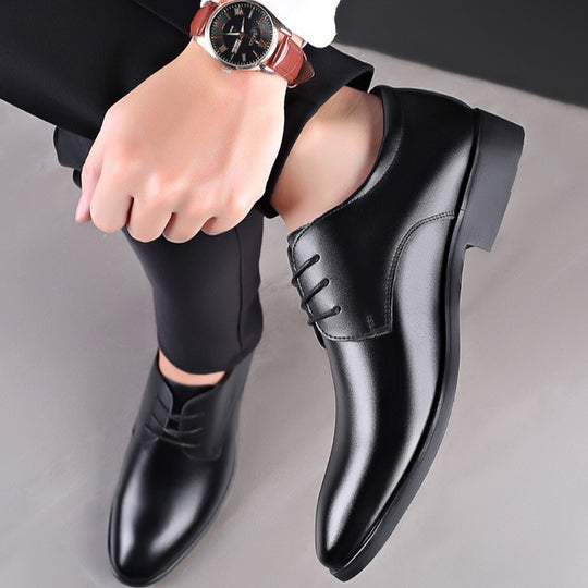 Herren Elegante Schnürschuhe im klassischen Design EB