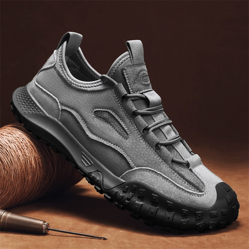 Damen Sportliche Outdoor Sneakers mit stoßdämpfender Sohle und strapazierfähigem Obermaterial EB