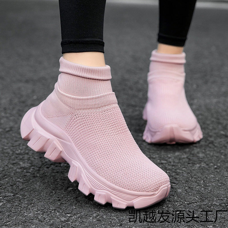 Damen High-Performance Strick-Sneakers EB