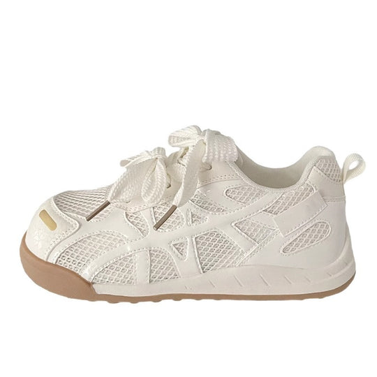 Damen Sportliche Sneakers mit verspieltem Schleifen-Design EB