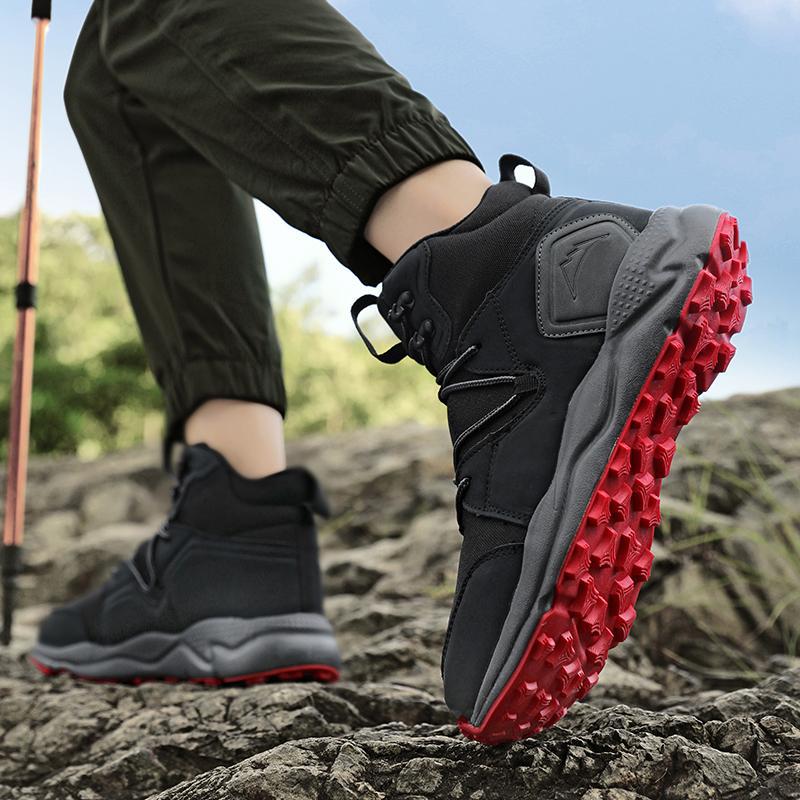 Damen Sportliche Wander-Sneaker mit rutschfester Sohle und isolierendem Innenfutter EB