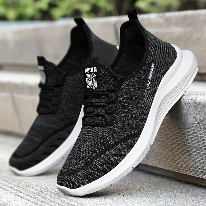 Damen Leichte und flexible Freizeitschuhe mit atmungsaktivem Mesh-Obermaterial EB