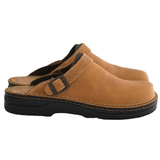 Damen Clogs mit komfortabler Fußbettgestaltung und elegantem Riemen EB