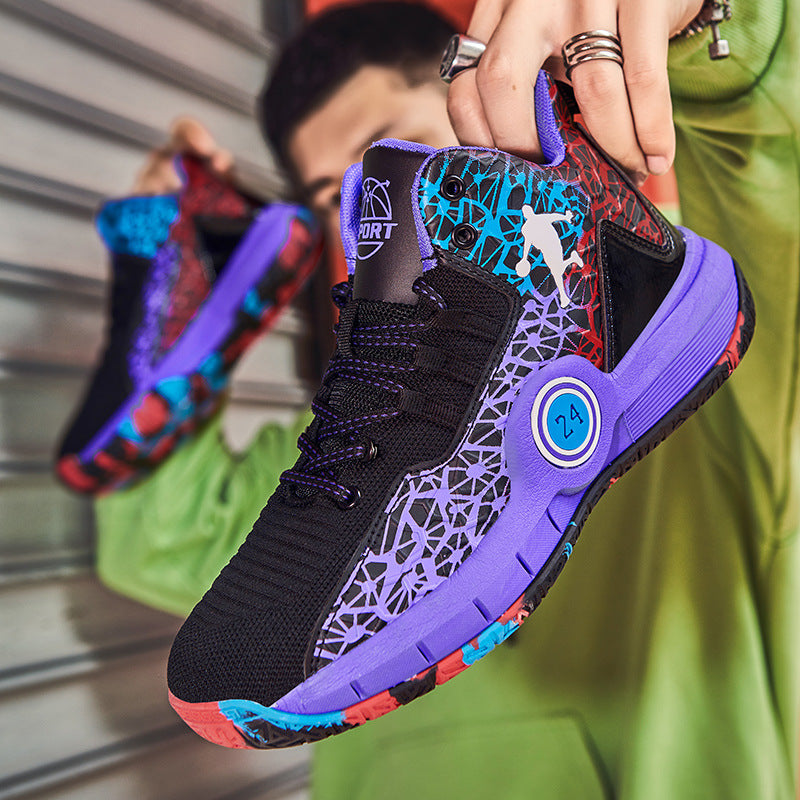 Damen High-Performance Basketballschuhe mit dynamischem Dämpfungssystem und rutschfester Sohle EB