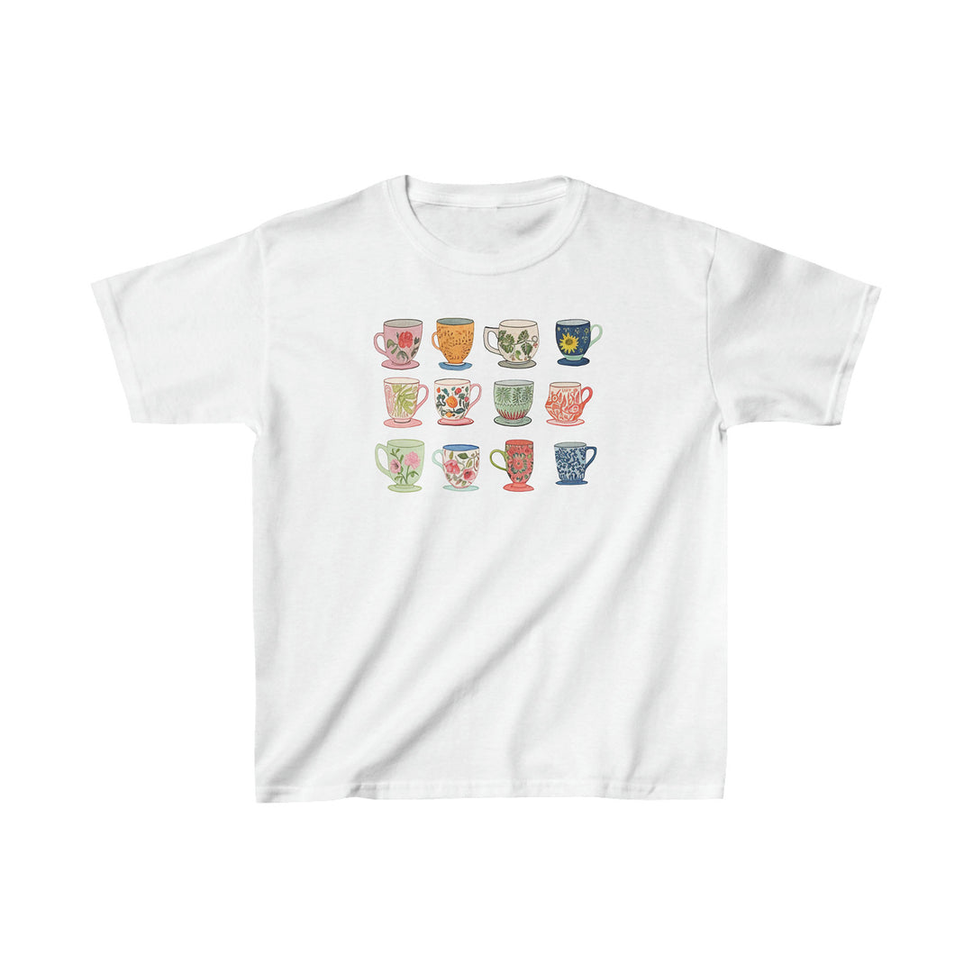 Damen T-Shirt mit verziertem Herz-Motiv EB