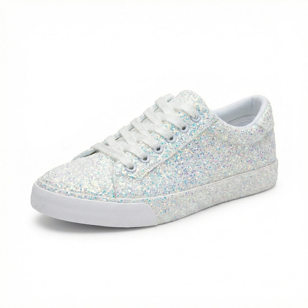 Damen Glitzernde Sneaker mit atmungsaktiver Sohle und zusätzlichem Komfort EB