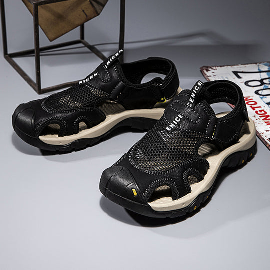 Damen Outdoor-Sandalen mit atmungsaktivem Mesh und rutschfester Sohle EB
