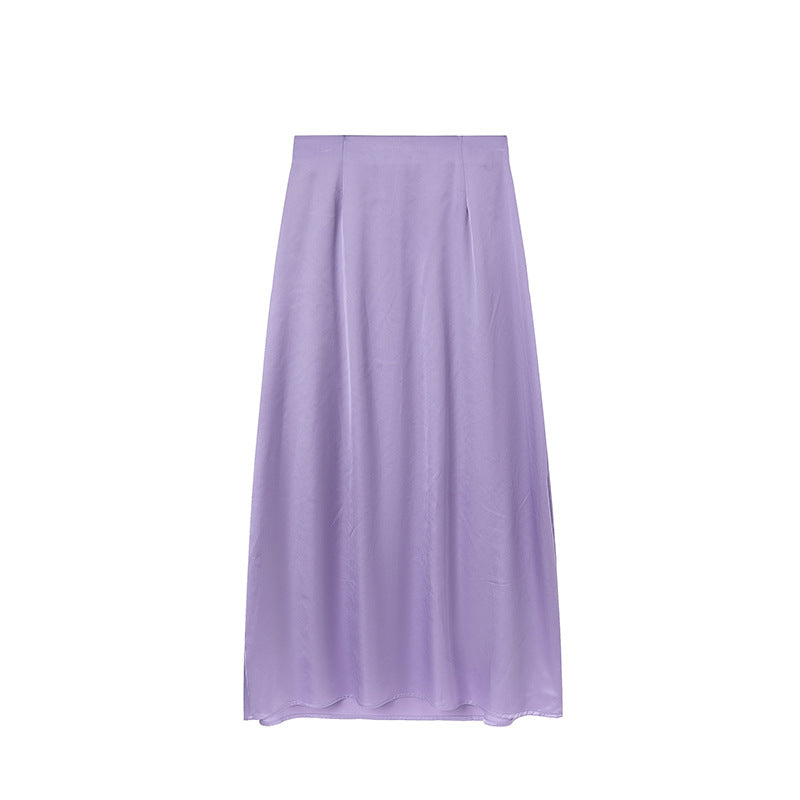 Damen Maxirock mit hohem Schnitt und seitlichem Schlitz EB