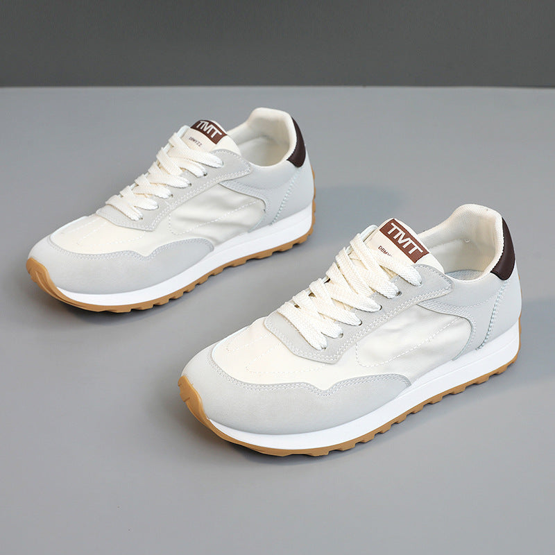 Damen Sportliche Sneakers mit atmungsaktiver Obermaterialstruktur und dämpfender Sohle EB