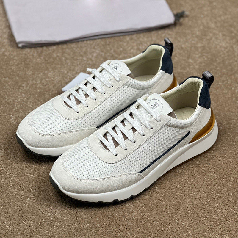Damen Sportliche Sneaker mit atmungsaktiver Mesh-Oberfläche und dämpfender Sohle EB
