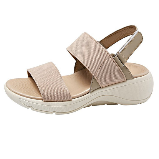 Damen bequeme Sandalen mit orthopädischer Fußbett EB