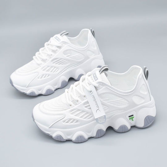 Damen Lauf-Sneaker mit atmungsaktiver Oberflächenstruktur und dämpfender Sohle EB