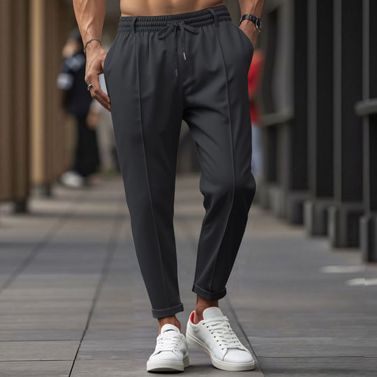 Herren lässige Jogginghose mit elastischem Bund und praktischen Seitentaschen EB