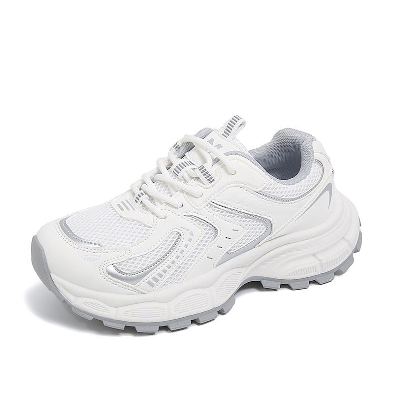 Damen Sportliche Freizeitschuhe mit atmungsaktiver Mesh-Oberfläche und stoßdämpfender Laufsohle EB