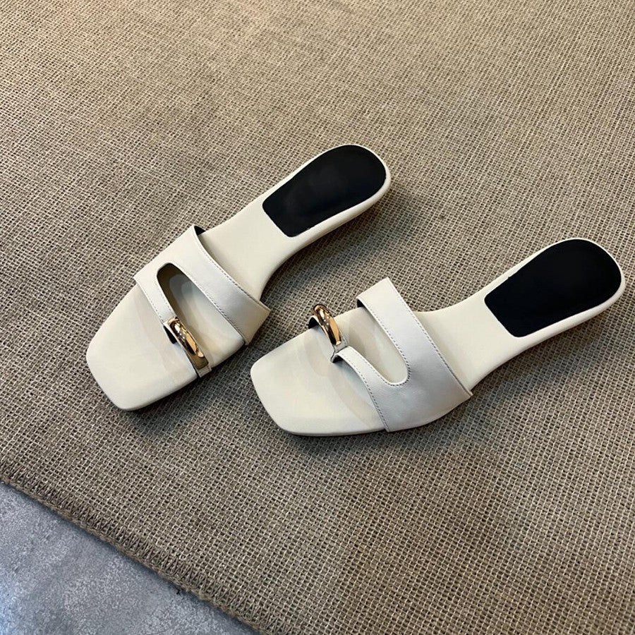 Damen Elegante und komfortable Clogs mit modischem Riemchen EB