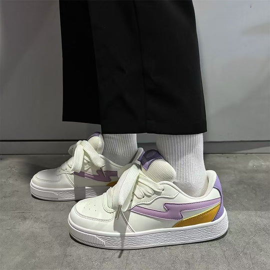 Damen Sportliche Sneakers mit außergewöhnlichem Design und atmungsaktiver Struktur EB