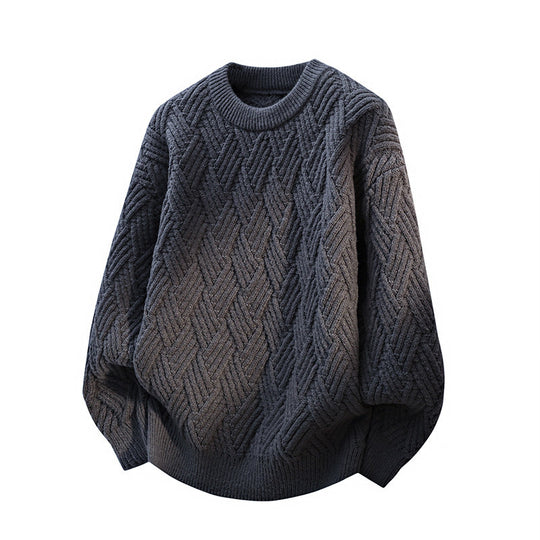 Damen Gemusterter Strickpullover EB