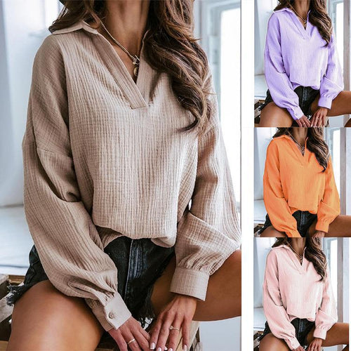 Damen lässige Hemdbluse EB