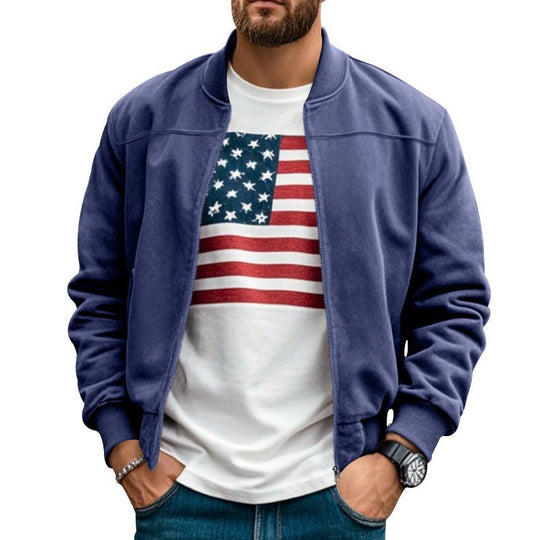 Herren Bomberjacke mit modernem Schnitt und praktischen Taschen EB