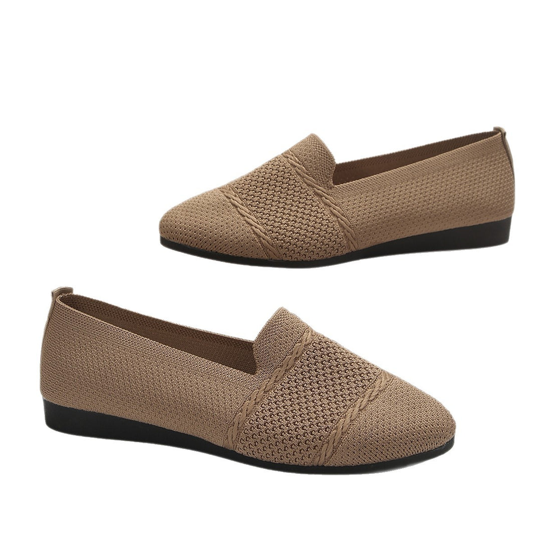Damen Atmungsaktive Slip-On Schuhe mit flexiblem Mesh-Obermaterial EB