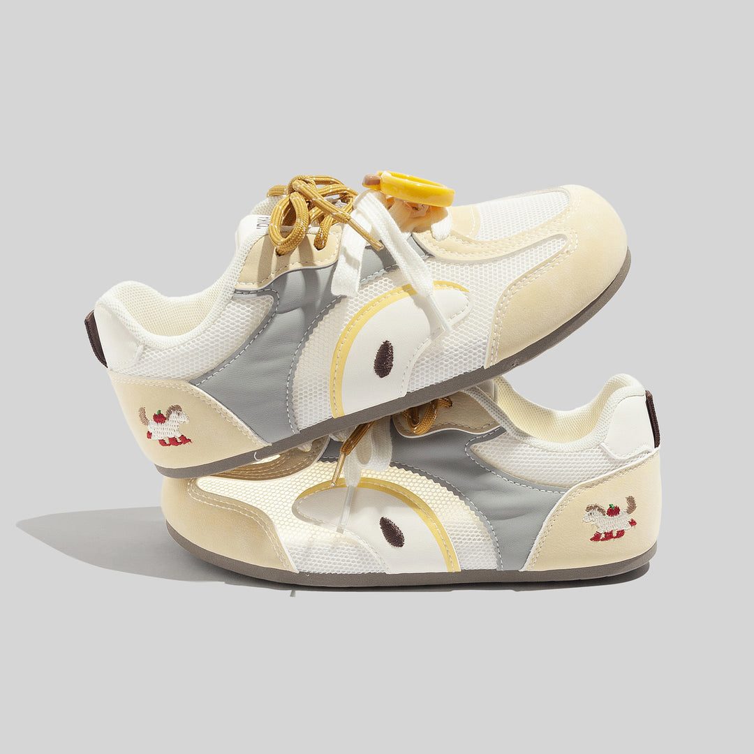 Damen Verspielte Freizeitsneaker mit einzigartigem Tiermotiv und komfortabler Sohle EB