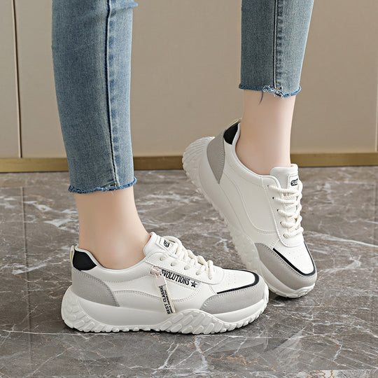 Damen modische Sneakers mit weichem Innenfutter und rutschfester Sohle EB