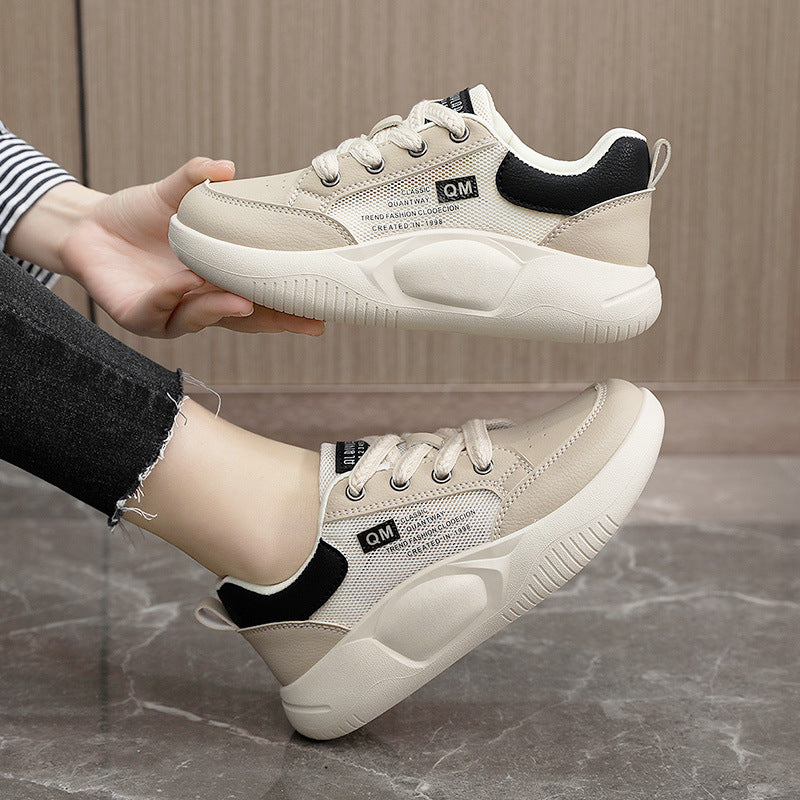 Damen sportliche Sneaker mit atmungsaktivem Obermaterial und bequemer Dämpfung EB