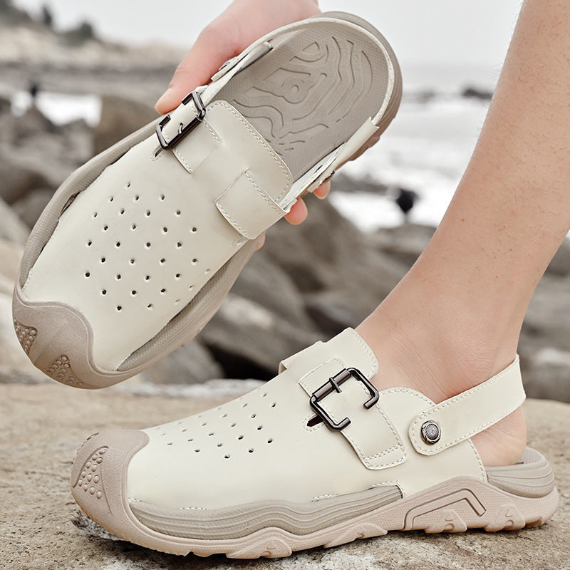 Damen Komfortable Freizeitschuhe mit verstellbarem Riemen und rutschfester Sohle EB