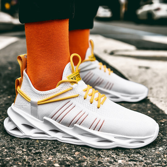 Damen Leistungsstarke Laufsneakers mit atmungsaktivem Mesh-Obermaterial und innovativem Dämpfungssystem EB