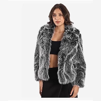 Damen Kunstpelzjacke EB