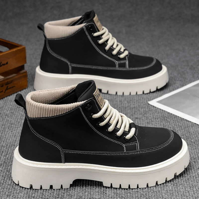 Herren Modische Stiefeletten mit rutschfester Sohle EB