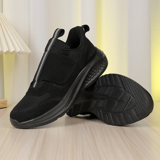 Damen sportliche Slip-On Sneakers mit elastischem Obermaterial EB