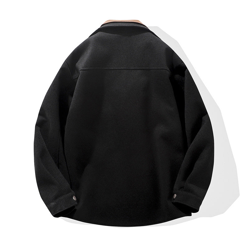 Herren trendige Übergangsjacke mit zwei praktischen Taschen EB