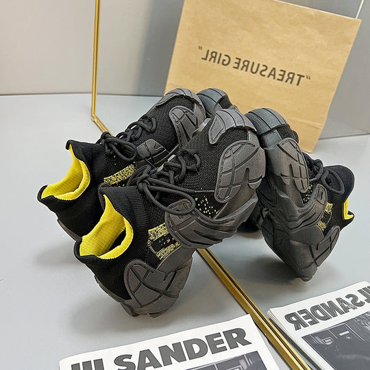 Damen Sportliche Freizeitschuhe mit atmungsaktiver Struktur und rutschfester Sohle EB