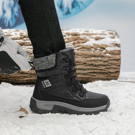 Herren Winterboots mit isolierendem Innenfutter und rutschfester Sohle EB