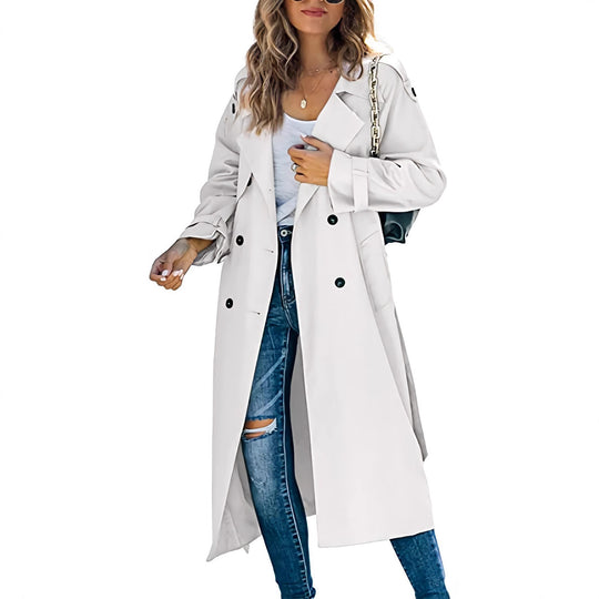 Damen eleganter Trenchcoat EB