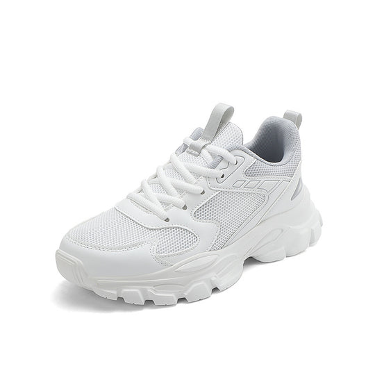 Damen Sportliche Air Cushion Sneakers mit atmungsaktivem Mesh-Obermaterial EB