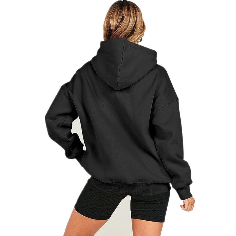 Damen Bequemer Oversized Hoodie EB