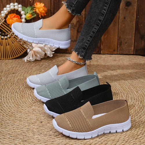 Damen Atmungsaktive Slip-On Sneakers EB