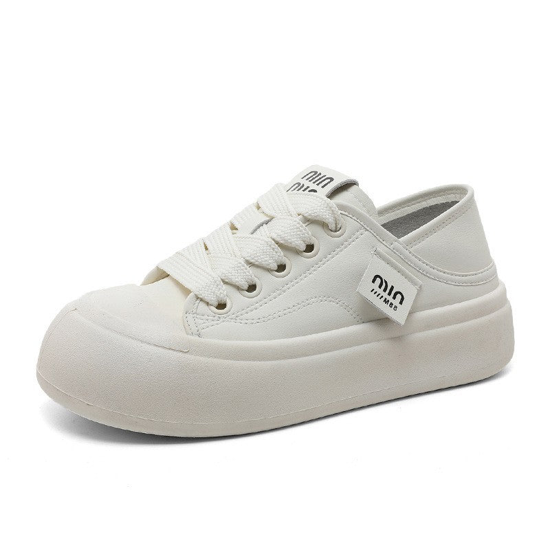 Damen sportliche Sneaker mit moderner Plateau-Sohle EB