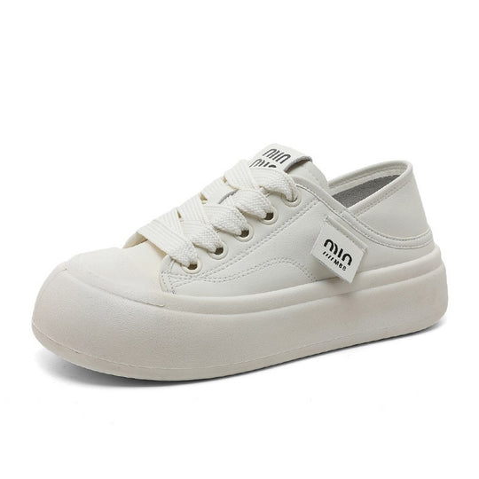 Damen sportliche Sneaker mit moderner Plateau-Sohle EB