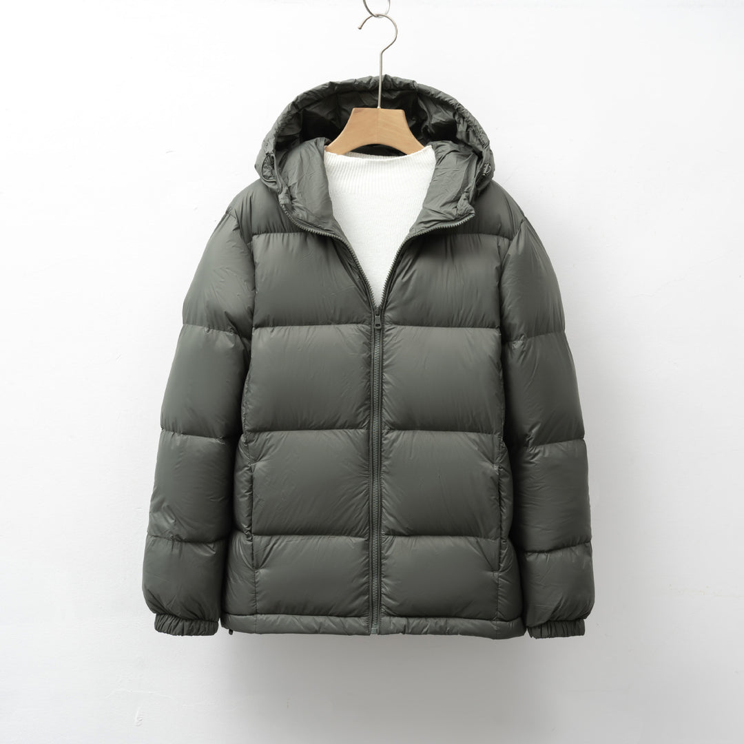 Damen leichte isolierte Winterjacke mit verstellbarer Kapuze EB