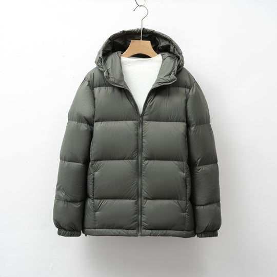 Damen leichte isolierte Winterjacke mit verstellbarer Kapuze EB