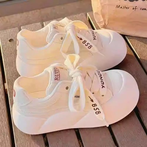 Damen Plattform Sneaker mit modernem Design und dämpfender Sohle EB