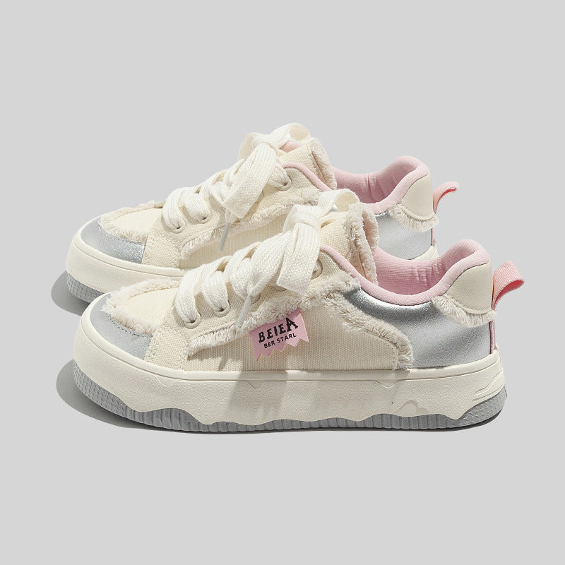 Damen Sneaker mit innovativem Fleece-Design und rutschfester Sohle EB
