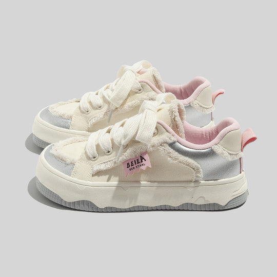 Damen Sneaker mit innovativem Fleece-Design und rutschfester Sohle EB