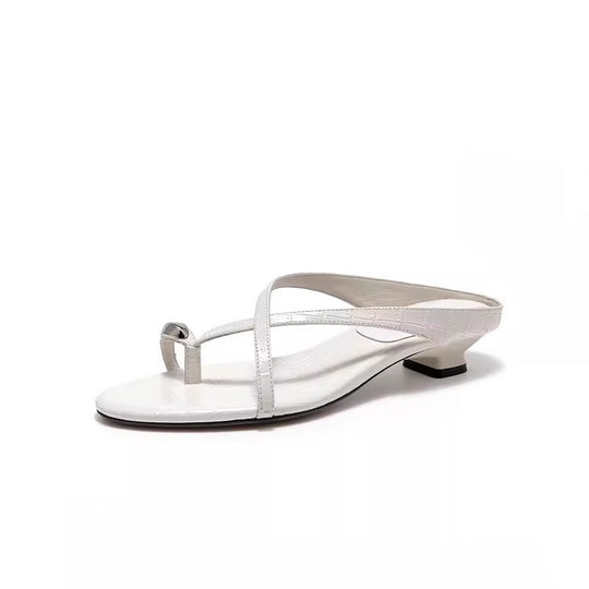 Damen Elegante Riemensandalen mit modischem Kettenakzent EB